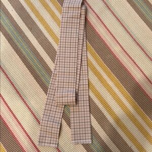 Four Fold Tattersall Stock Tie